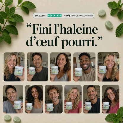 Pastilles haleine fraîche